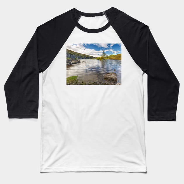 Old Quarry Bollihope - Durham Baseball T-Shirt by Reg-K-Atkinson